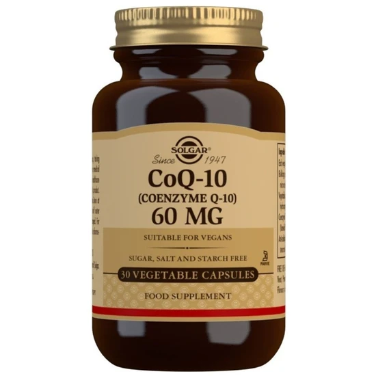 Solgar CoQ-10 60mg Vegicaps 30 Vegicaps