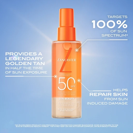 Lancaster Beauty Sun Protective Water SPF 50 150ml