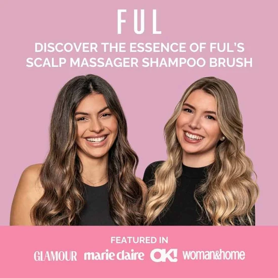 FUL SCALP MASSAGER SHAMPOO BRUSH
