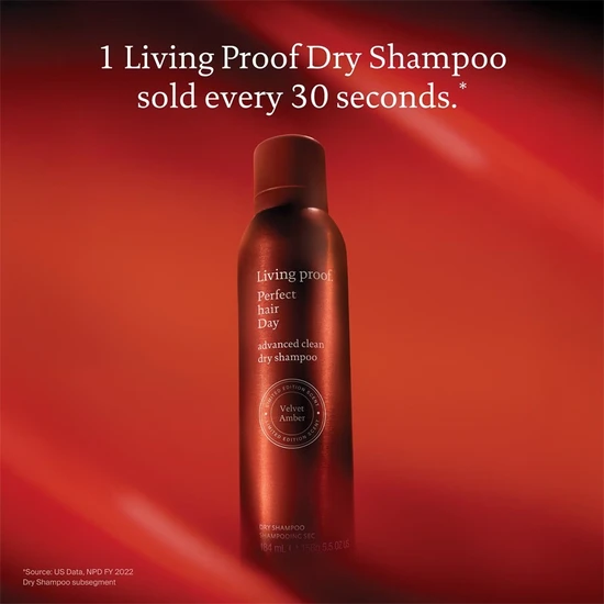 Living Proof Perfect Hair Day Advanced Clean Dry Shampoo Limited Edition Velvet Amber 198ml