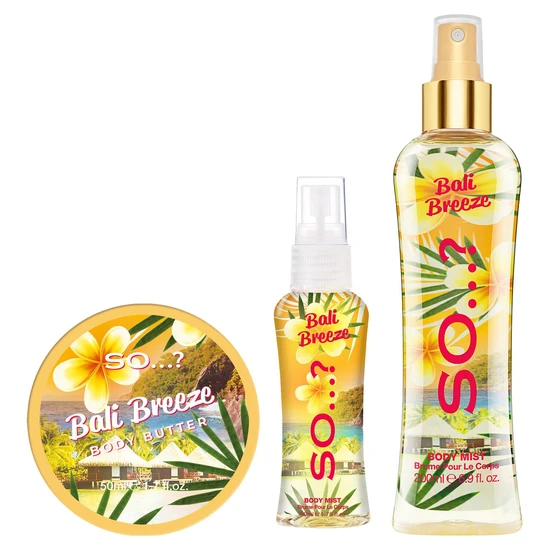 SO...? Escapes Bali Breeze Dream Girl Gift Set