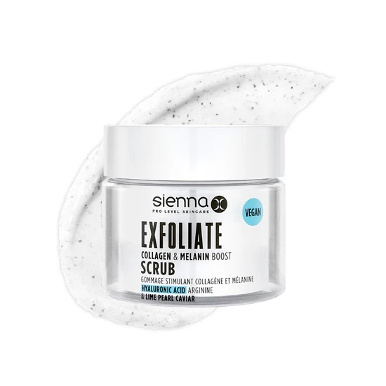 Sienna X Exfoliate Collagen & Melanin Boosting Scrub 180ml