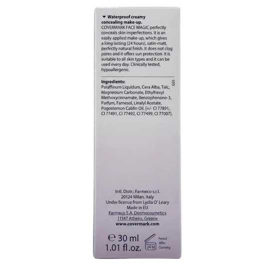 Covermark Face Magic Waterproof Make-Up 10