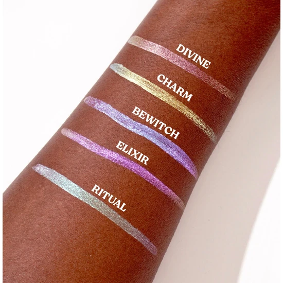 Glisten Cosmetics Ritual Duochrome Green White Wet Liner Eyeliner