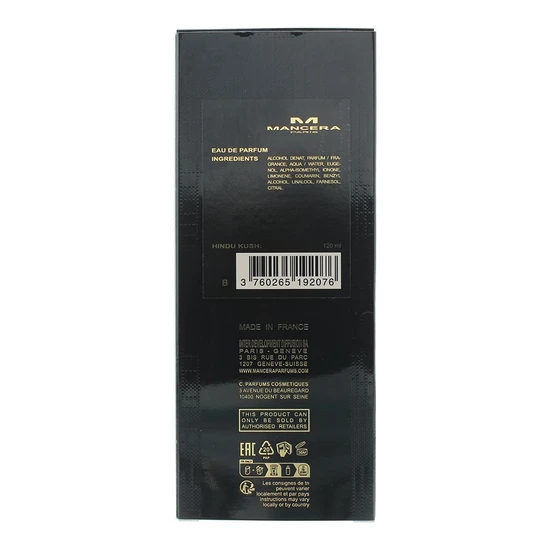 Mancera Hindu Kush Eau De Parfum 120ml