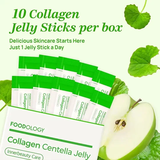 FOODOLOGY Collagen Centella Jelly Sticks 25g x 10