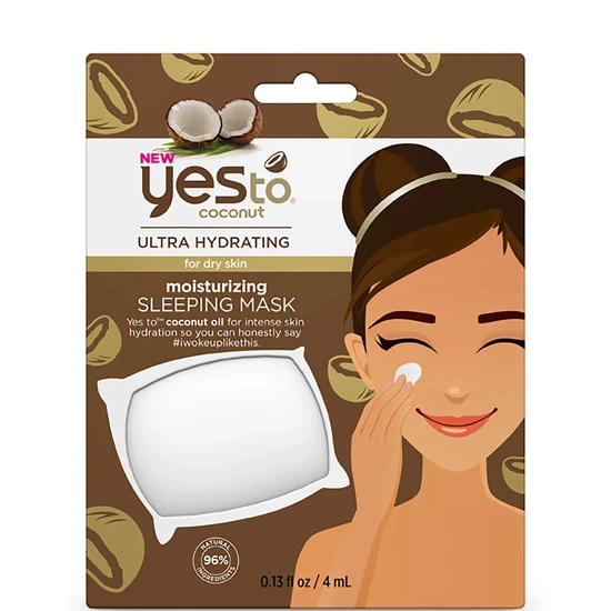 Yes To Coconut Ultra Hydrating Moisturising Sleeping Mask 4ml