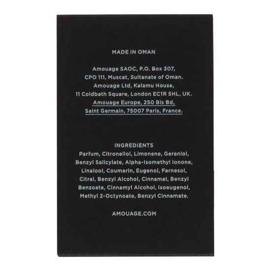Amouage Orris Wakan Perfume Oil 12ml