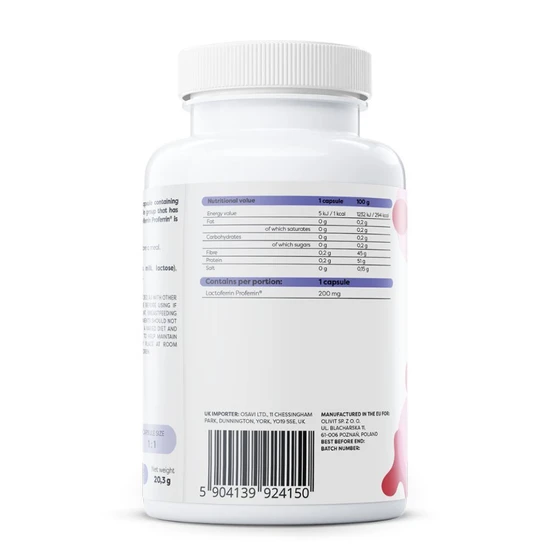 Osavi Lactoferrin 200mg 60 Capsules