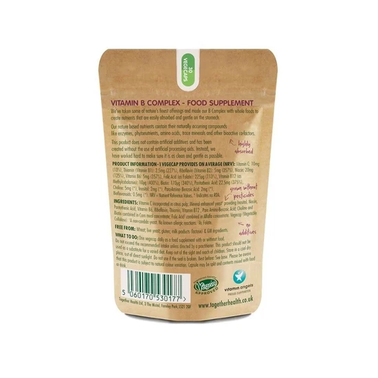 Together Health Vitamin B Complex Vegicaps 30 Vegicaps