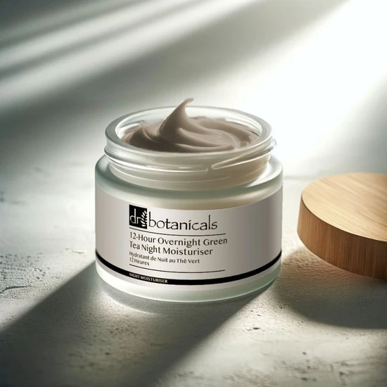 Dr Botanicals 12-Hour Overnight Green Tea Night Moisturiser 50ml