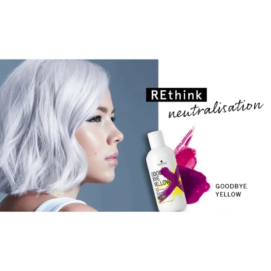 Schwarzkopf Good Bye Yellow Neutralising Wash Shampoo 1000ml
