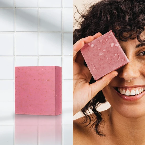 Dr Botanicals La Rose Francaise Facial Cleansing Bar 100g x 5