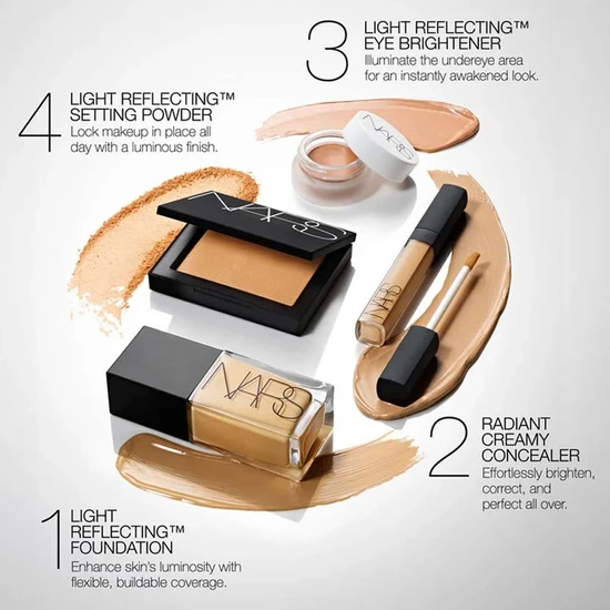 NARS Cosmetics Light Reflecting Foundation Tahoe (Medium-Deep 2)