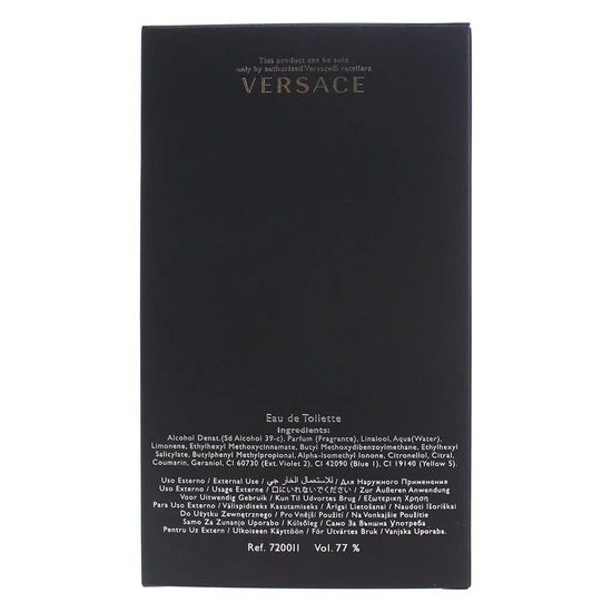 Versace Pour Homme Eau De Toilette 200ml