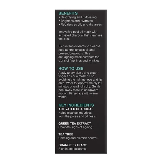 BARBER PRO Face Putty Peel Off Mask Tube 40ml