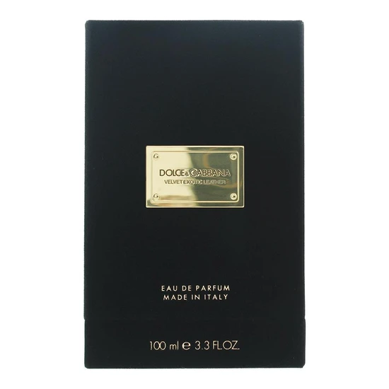 Dolce & Gabbana Velvet Exotic Leather Eau De Parfum 100ml