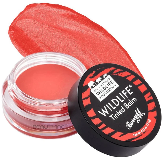 Barry M Wildlife Tinted Lip Balm Untamed Red