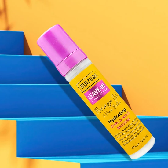 Mazuri Leave-In Collection Hydrating Curl & Hold Mousse 240ml