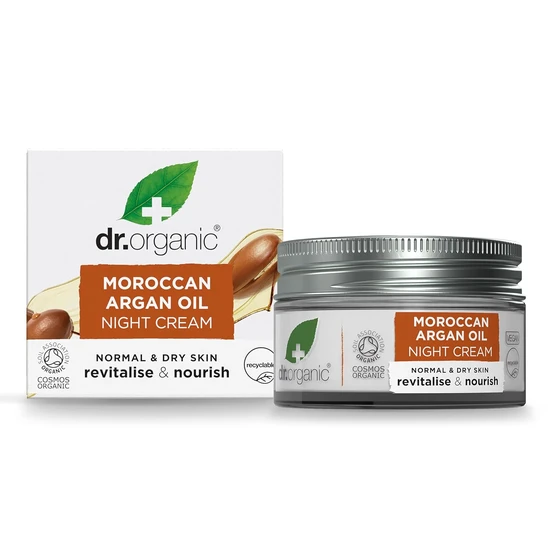 Dr. Organic Bioactive Skin Care Organic Moroccan Argan Oil Night Cream 50ml