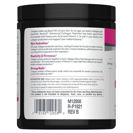 NeoCell Super Collagen Plus With Vitamin C & Hyaluronic Acid 195g