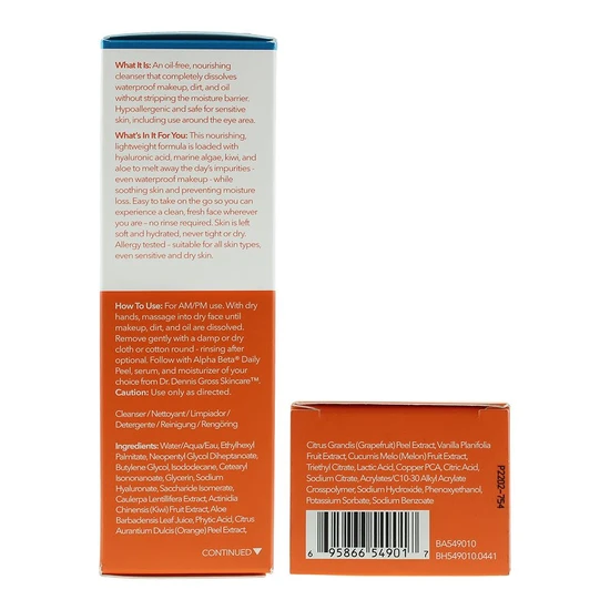 Dr Dennis Gross Skincare Hyaluronic Marine Meltaway Cleanser 150ml