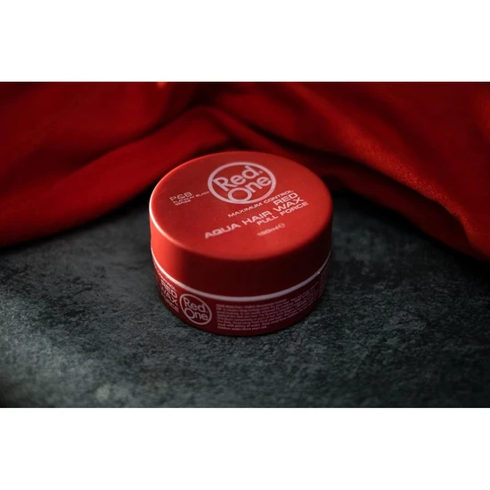 Red One Red Aqua Hair Wax Full Force Maximum Control Styling Hair Gel 150ml