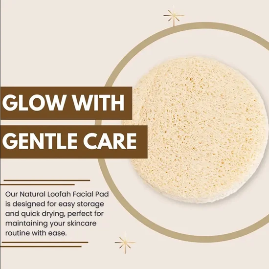 Eco Bath London Natural Loofah Facial Discs