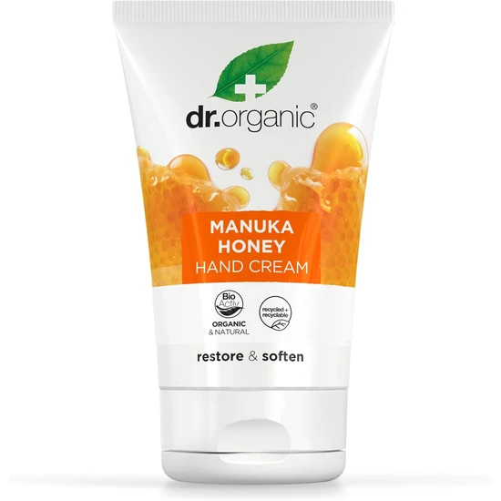 Dr. Organic Manuka Honey Restore & Soften Hand Cream 125ml