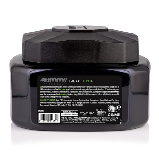 Gummy Keratin Hair Gel 220ml