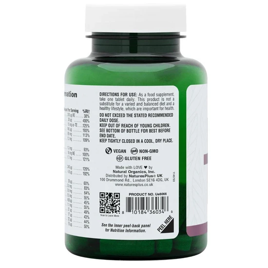 Nature's Plus NaturesPlus BioAdvanced Her Teen Multi Tablets 30 Tablets