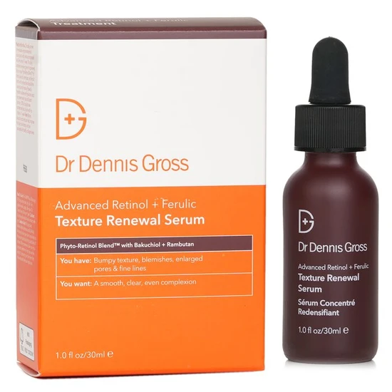 Dr Dennis Gross Skincare Advanced Retinol + Ferulic Texture Renewal Serum 30ml