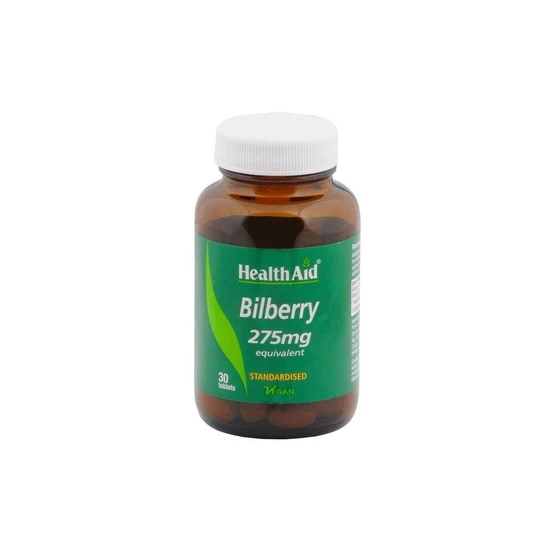 Health Aid Bilberry 275mg 30 Tablets