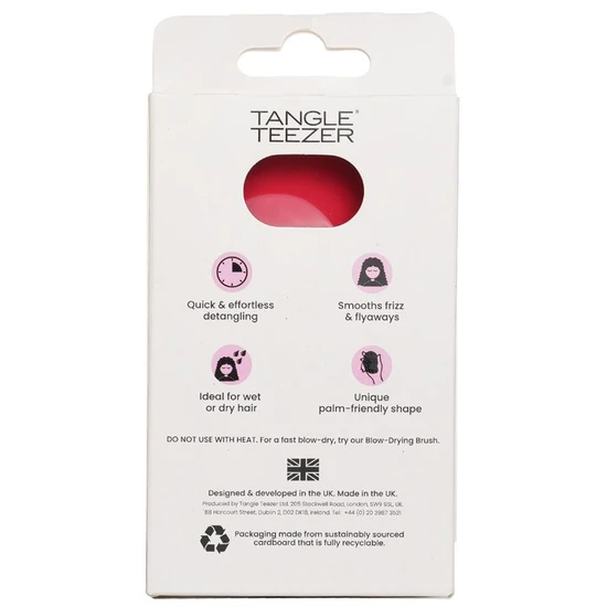 Tangle Teezer Thick & Curly Detangling Brush Salsa Red