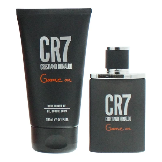 Cristiano Ronaldo CR7 Game On Gift Set 30ml Eau De Toilette + 100ml Shower Gel