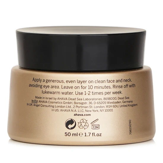 AHAVA 24k Gold Mineral Mud Mask 50ml