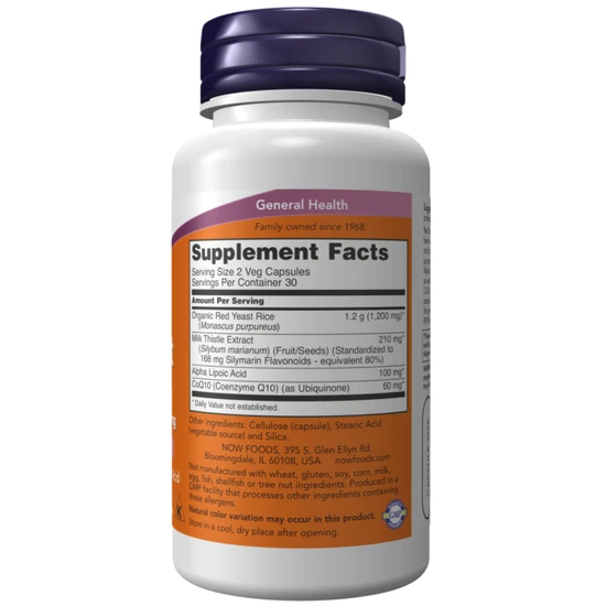 NOW Foods CoQ10 30mg 60 Capsules