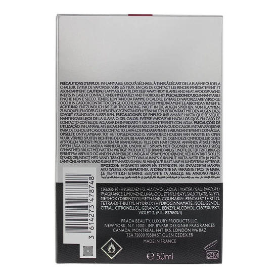 Prada Luna Rossa Eau De Toilette 50ml