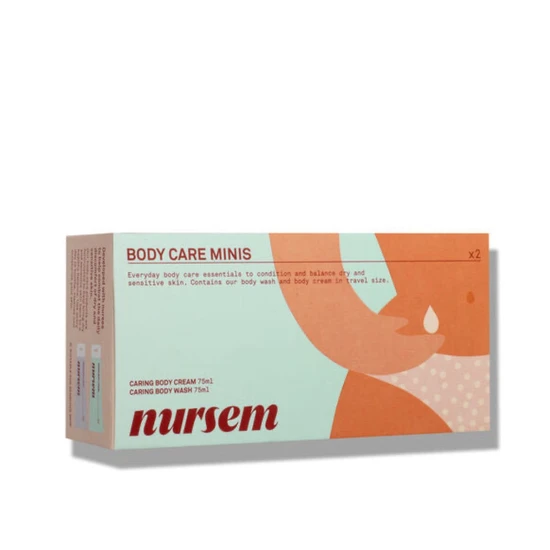 Nursem Body Care Minis Set 1 Mini Caring Body Wash & 1 Mini Caring Body Cream