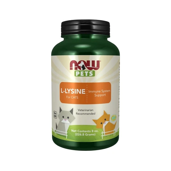 NOW Foods Pets L-Lysine For Cats 226g