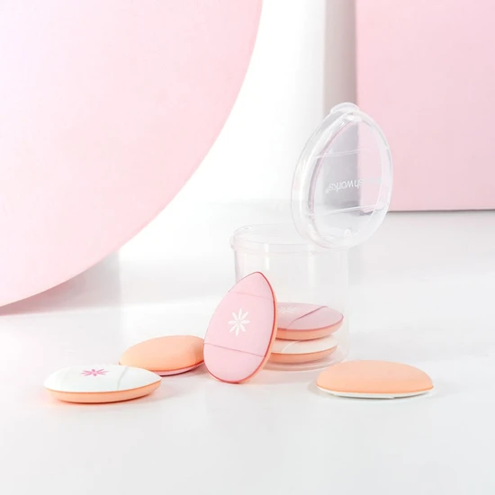 Brushworks Mini Pillow Puffs 6 Pack