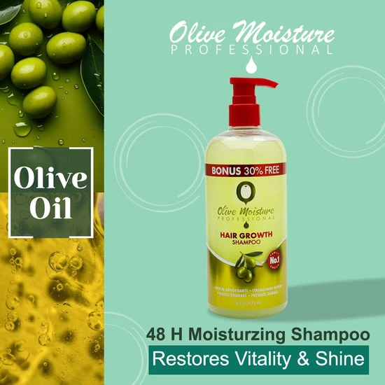 Olive Moisture Professional Hair Growth Shampoo 473ml