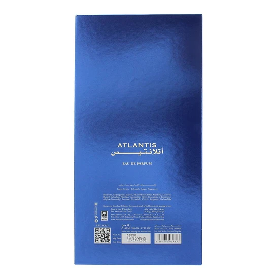 Surrati Atlantis Eau De Parfum 140ml