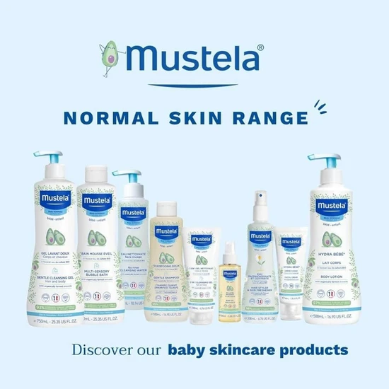 Mustela 2 In 1 Cleansing Gel 200ml