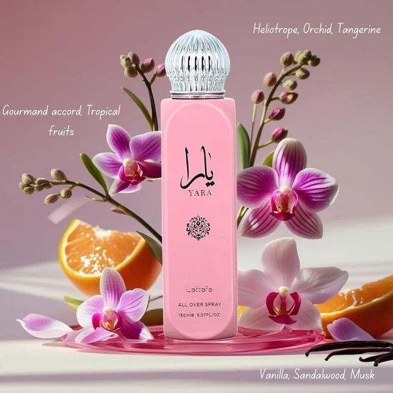 Lattafa Yara All Over Perfumed Body Spray 150ml