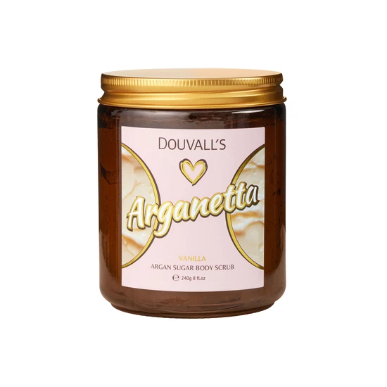 Douvall's Organic Argan Eight Sugar Body Scrub 240g