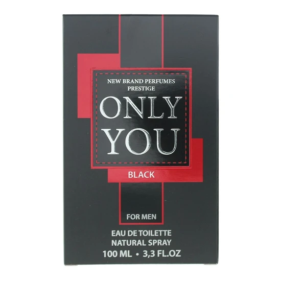 New Brand Prestige Only You Black Eau De Toilette 100ml