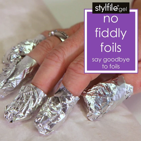 Stylpro Gel Nail Polish Remover Clips x5