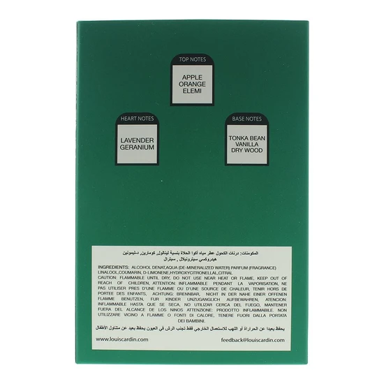 Louis Cardin Emerald Exclusif Eau De Parfum 100ml