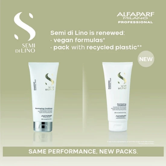 Alfaparf Semi Di Lino Diamond Illuminating Conditioner For Dull Hair